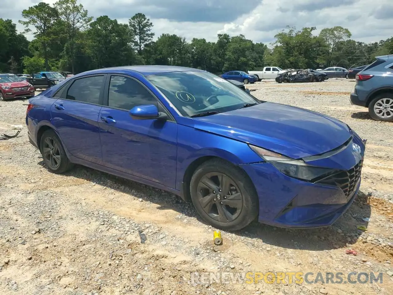 4 Фотография поврежденного автомобиля KMHLS4AG2NU306719 HYUNDAI ELANTRA 2022