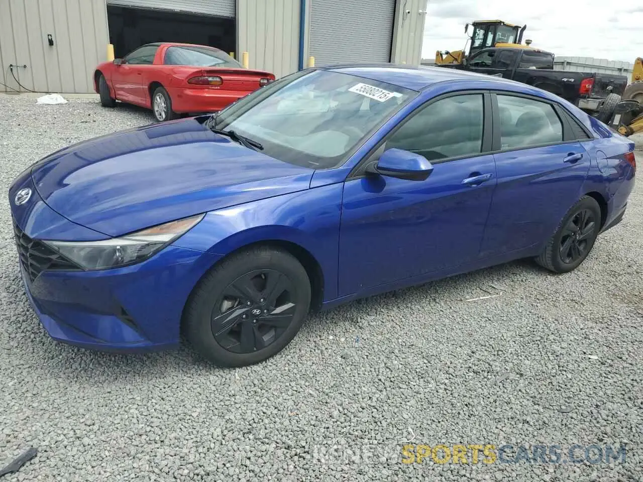 1 Photograph of a damaged car KMHLS4AG4NU367618 HYUNDAI ELANTRA 2022