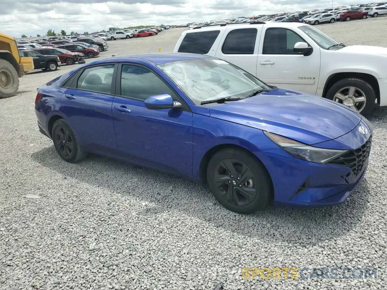 4 Photograph of a damaged car KMHLS4AG4NU367618 HYUNDAI ELANTRA 2022