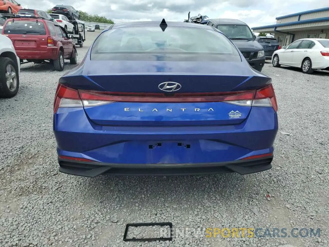 6 Photograph of a damaged car KMHLS4AG4NU367618 HYUNDAI ELANTRA 2022