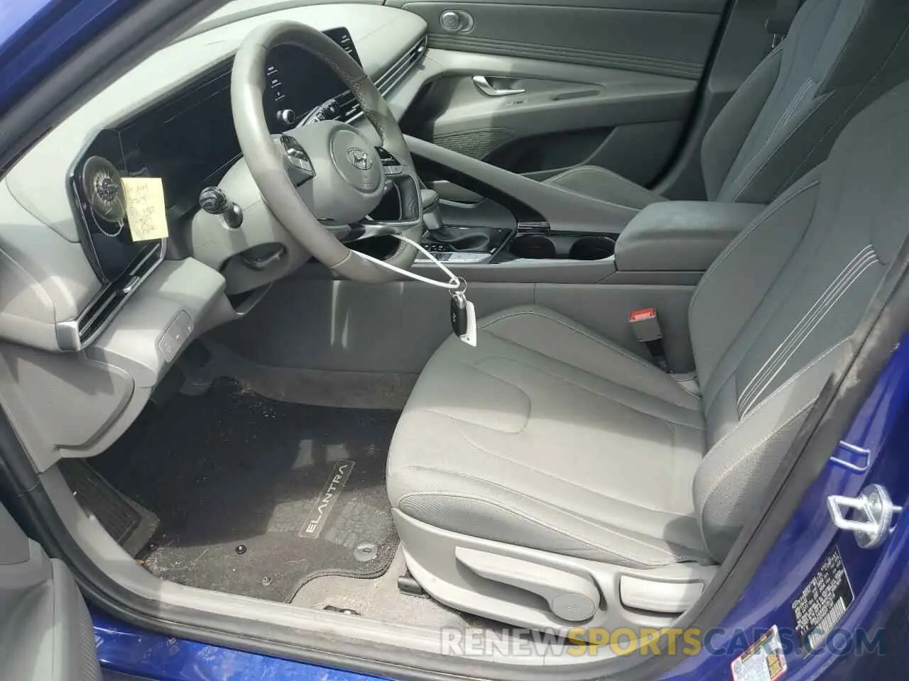 7 Photograph of a damaged car KMHLS4AG4NU367618 HYUNDAI ELANTRA 2022