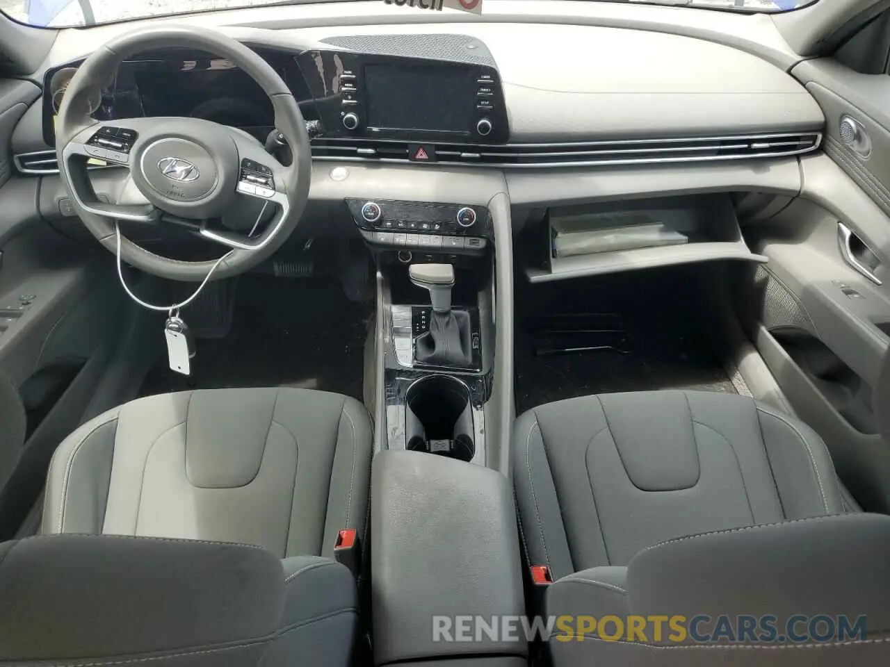 8 Photograph of a damaged car KMHLS4AG4NU367618 HYUNDAI ELANTRA 2022