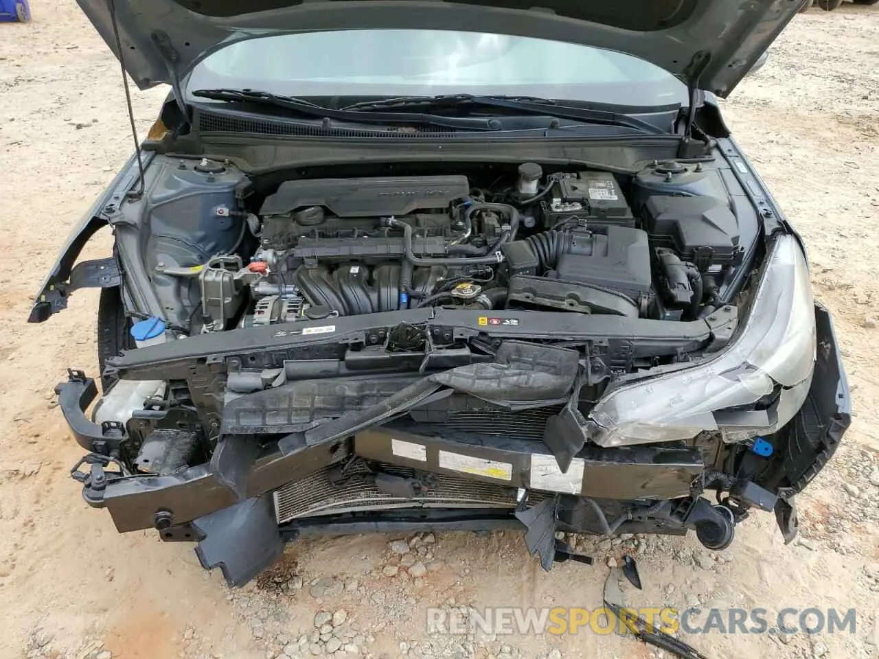 11 Фотография поврежденного автомобиля KMHLS4AG6NU248047 HYUNDAI ELANTRA 2022