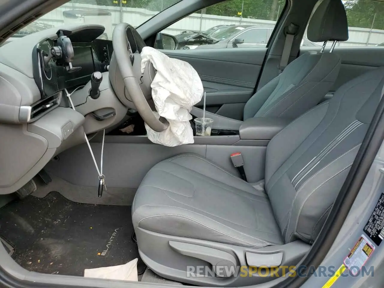 7 Фотография поврежденного автомобиля KMHLS4AG6NU248047 HYUNDAI ELANTRA 2022