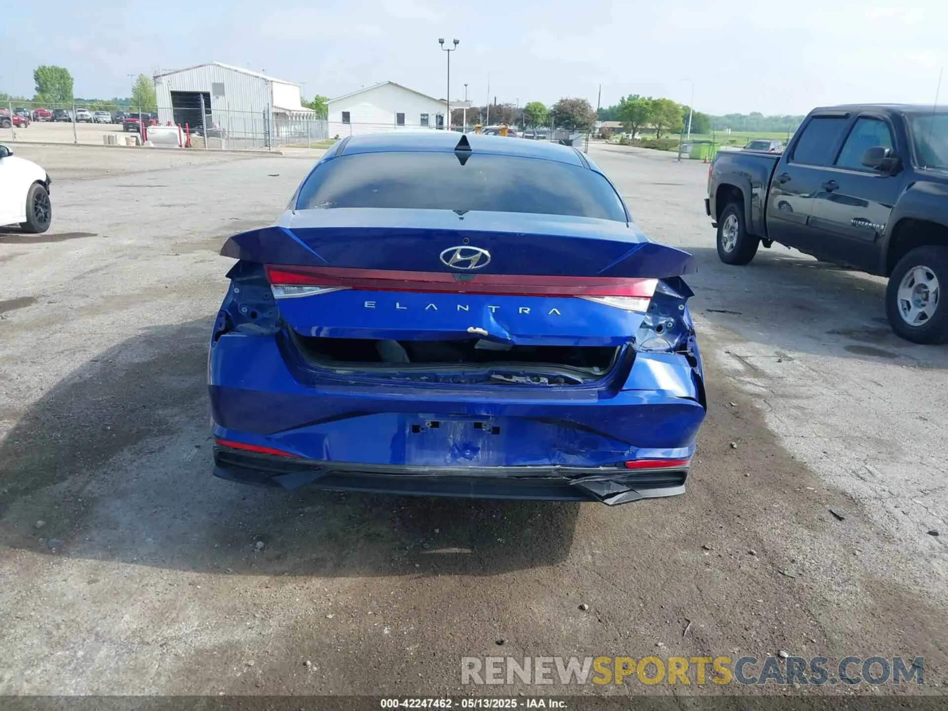 6 Photograph of a damaged car KMHLS4AG6NU334295 HYUNDAI ELANTRA 2022