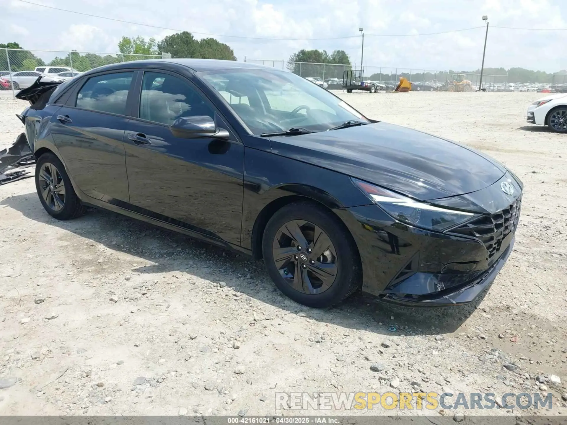1 Фотография поврежденного автомобиля KMHLS4AG7NU217468 HYUNDAI ELANTRA 2022