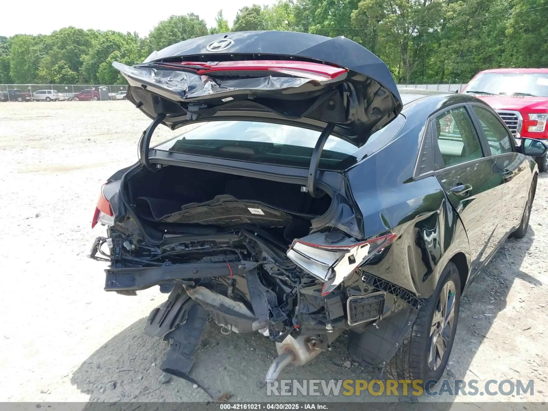 6 Фотография поврежденного автомобиля KMHLS4AG7NU217468 HYUNDAI ELANTRA 2022