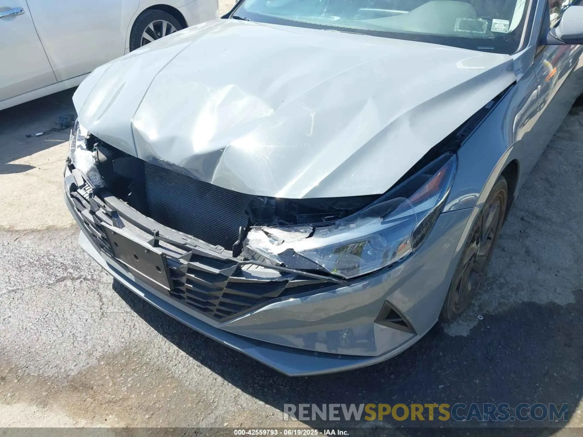 6 Фотография поврежденного автомобиля KMHLS4AG7NU217969 HYUNDAI ELANTRA 2022