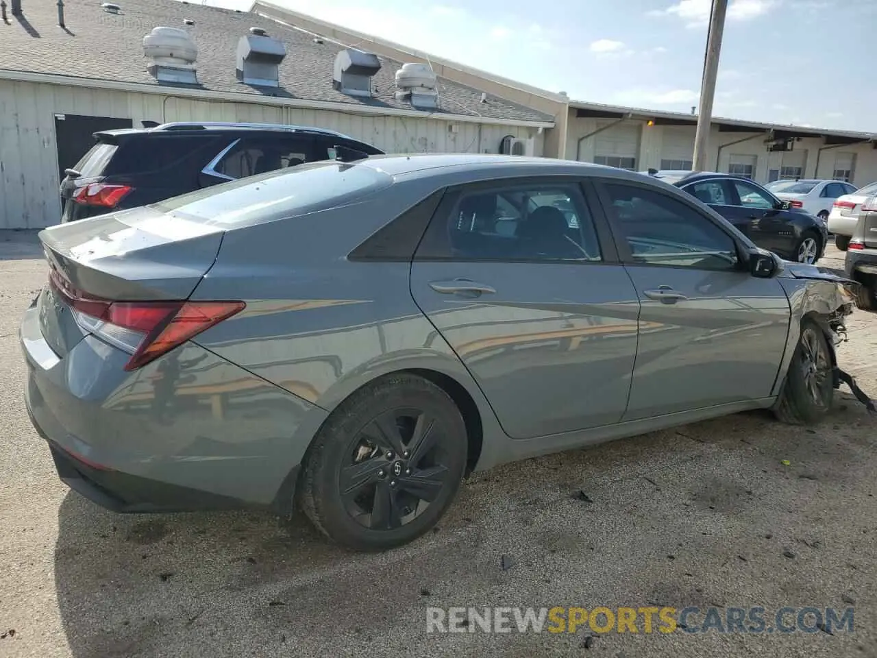 3 Photograph of a damaged car KMHLS4AG7NU302164 HYUNDAI ELANTRA 2022