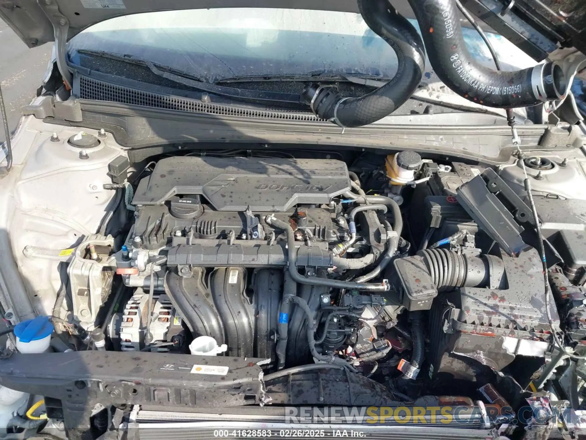 10 Photograph of a damaged car KMHLS4AG7NU347542 HYUNDAI ELANTRA 2022