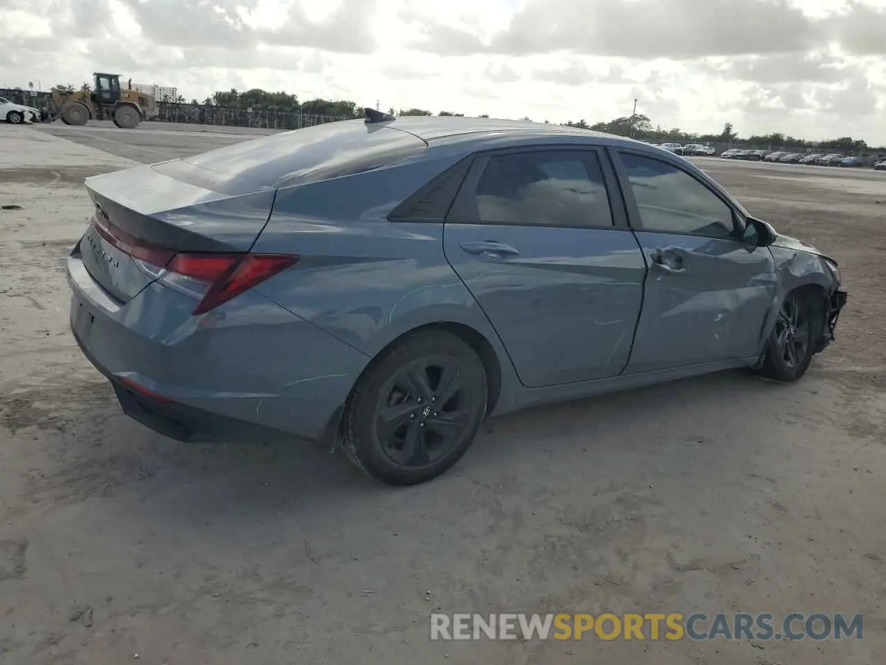 3 Photograph of a damaged car KMHLS4AG8NU227247 HYUNDAI ELANTRA 2022