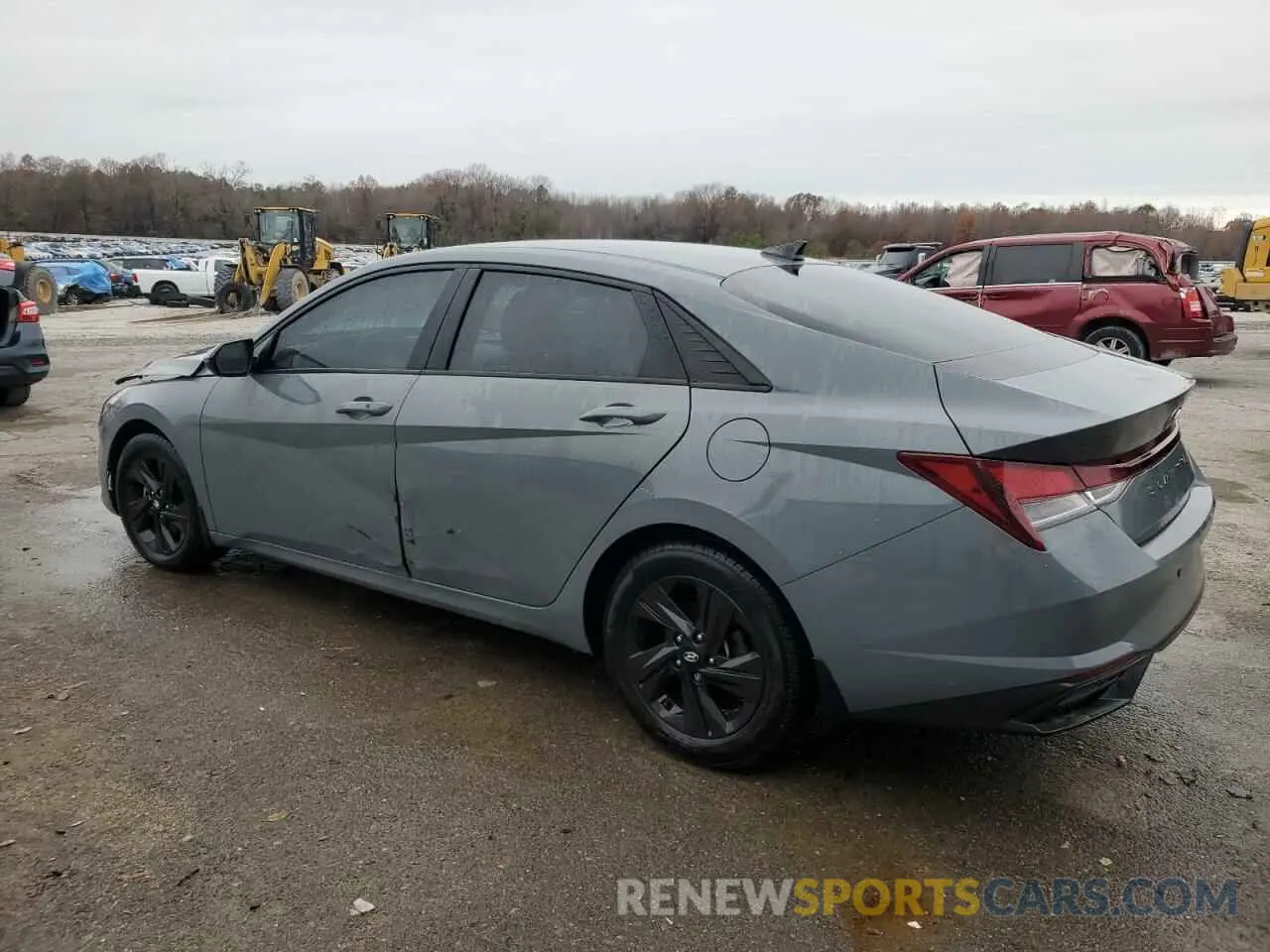 2 Photograph of a damaged car KMHLS4AG8NU244470 HYUNDAI ELANTRA 2022