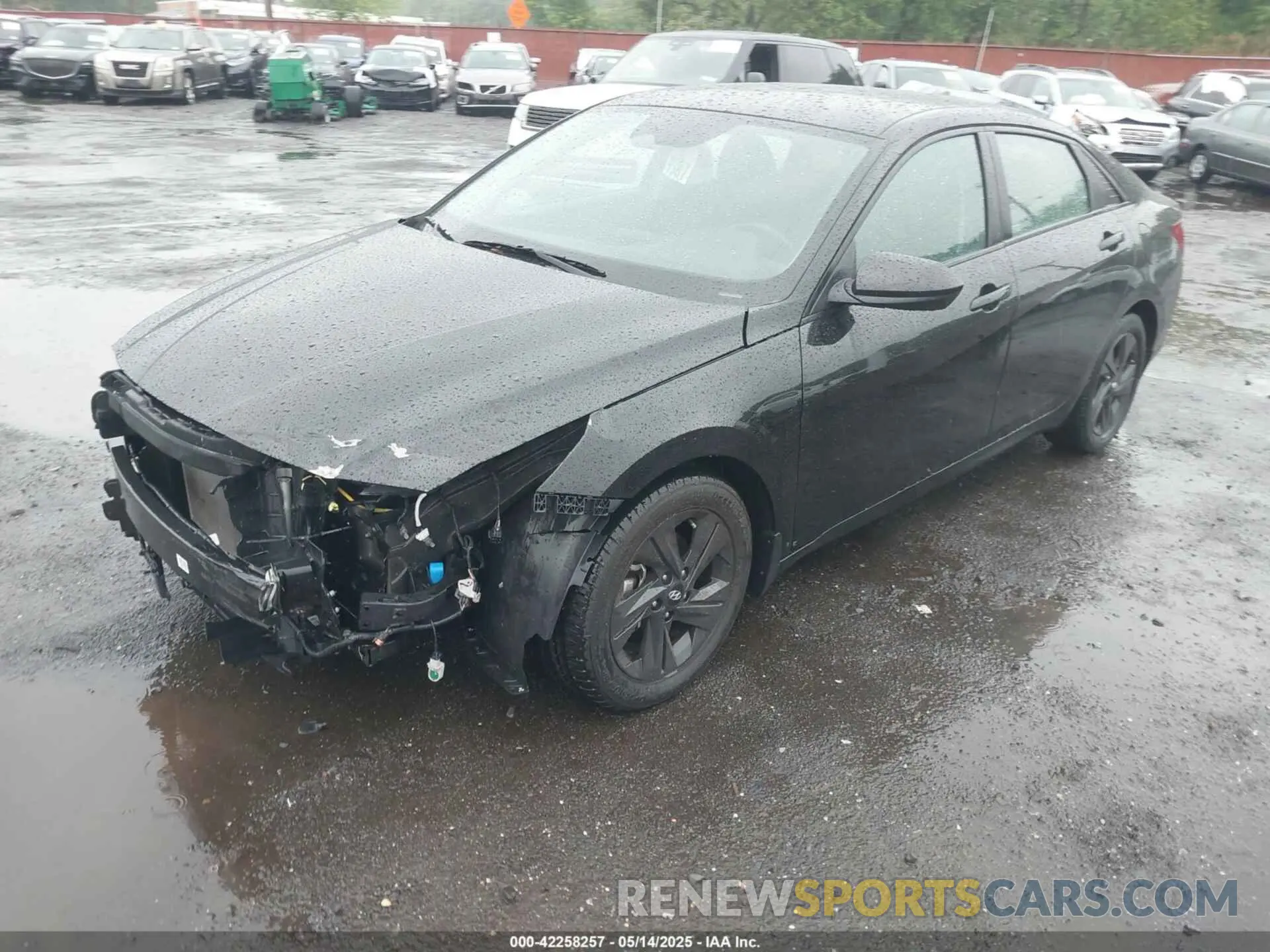6 Photograph of a damaged car KMHLS4AG8NU317756 HYUNDAI ELANTRA 2022