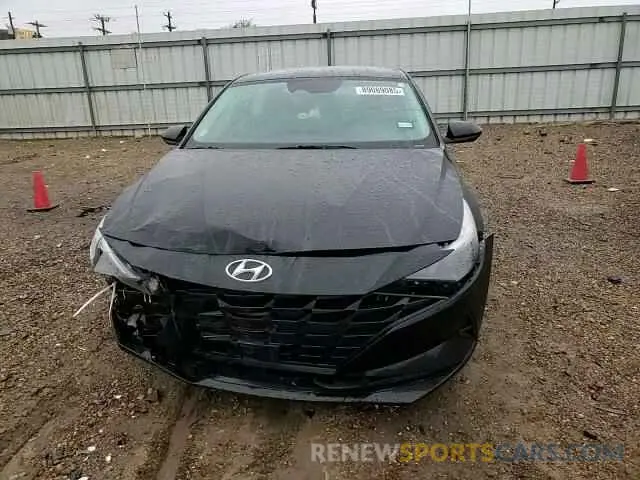 10 Photograph of a damaged car KMHLS4AG8NU347503 HYUNDAI ELANTRA 2022