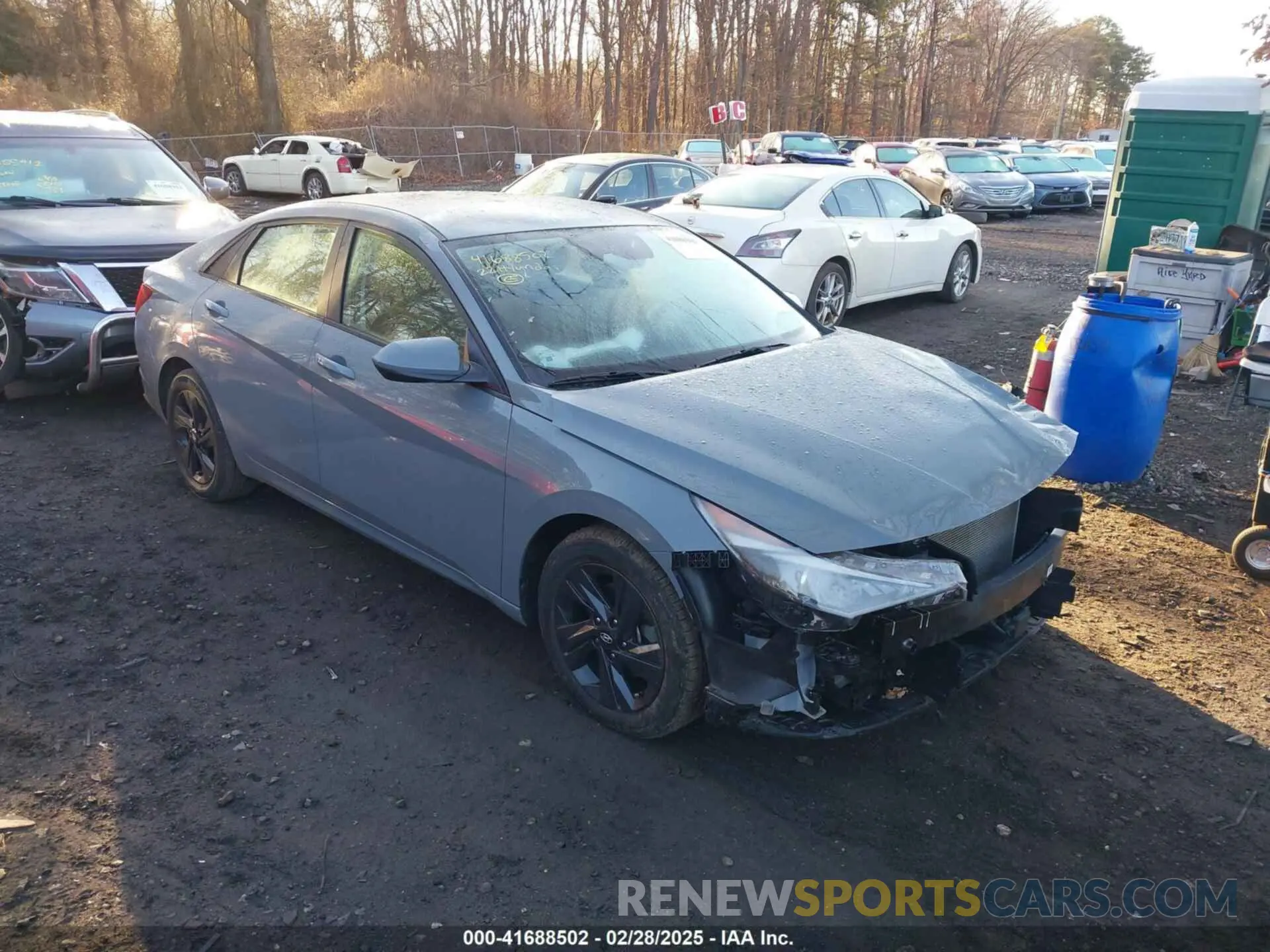 1 Фотография поврежденного автомобиля KMHLS4AG9NU288770 HYUNDAI ELANTRA 2022
