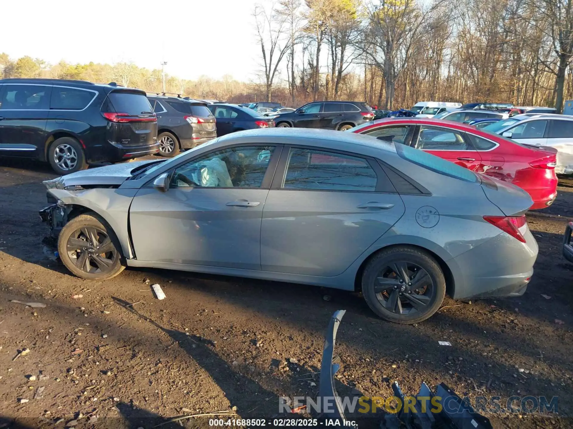 14 Фотография поврежденного автомобиля KMHLS4AG9NU288770 HYUNDAI ELANTRA 2022