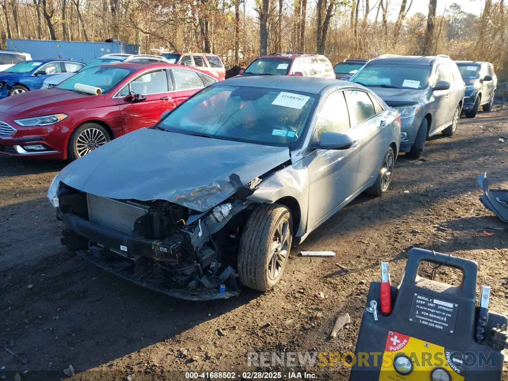 2 Фотография поврежденного автомобиля KMHLS4AG9NU288770 HYUNDAI ELANTRA 2022