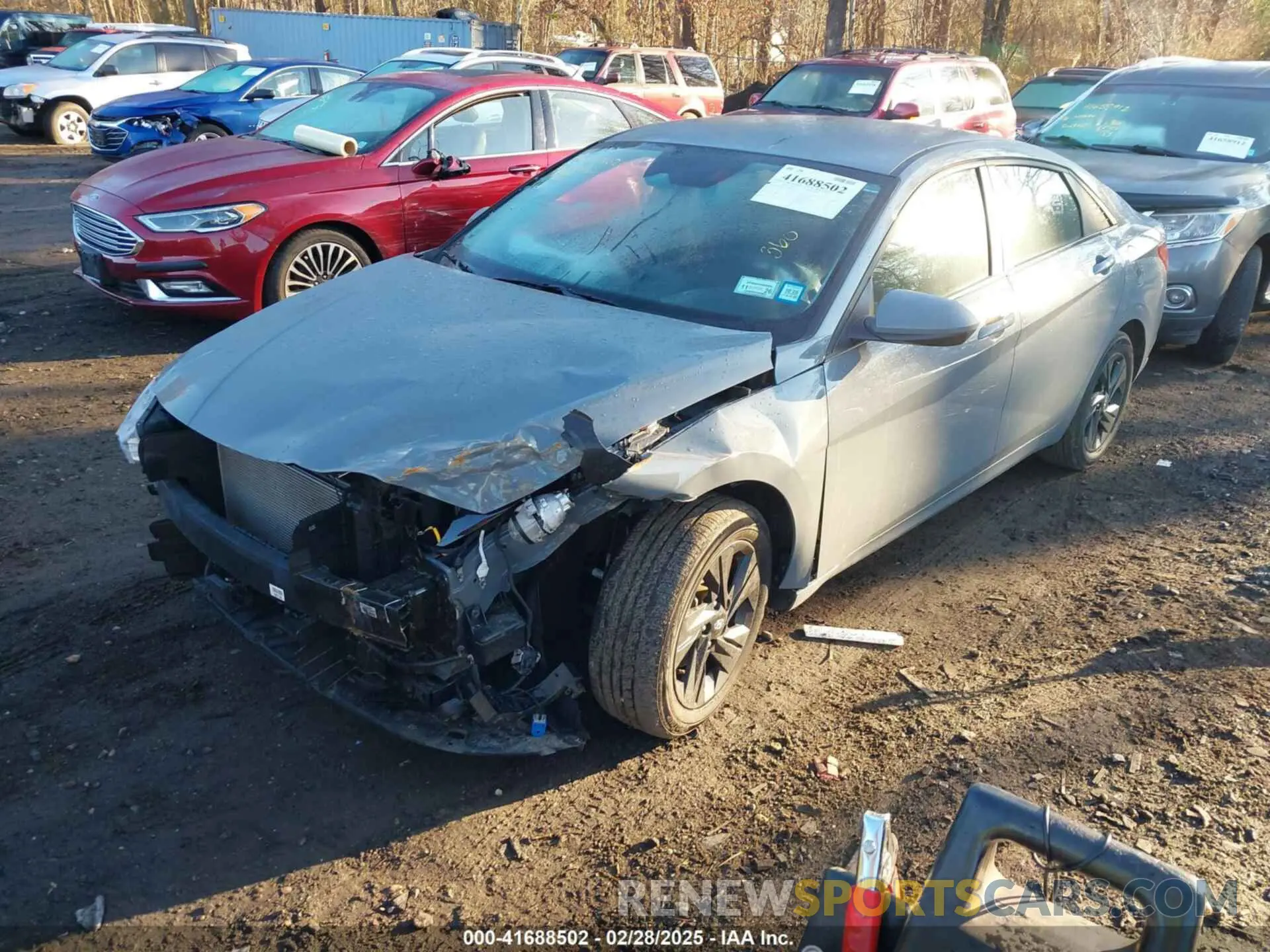 6 Фотография поврежденного автомобиля KMHLS4AG9NU288770 HYUNDAI ELANTRA 2022