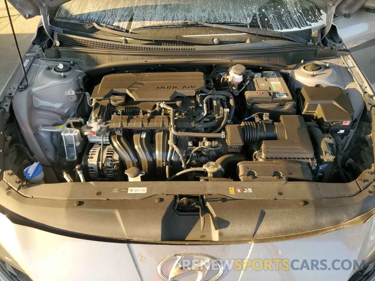 11 Фотография поврежденного автомобиля KMHLS4AG9NU367386 HYUNDAI ELANTRA 2022