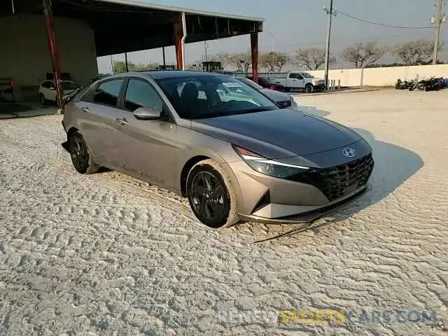 13 Фотография поврежденного автомобиля KMHLS4AG9NU367386 HYUNDAI ELANTRA 2022