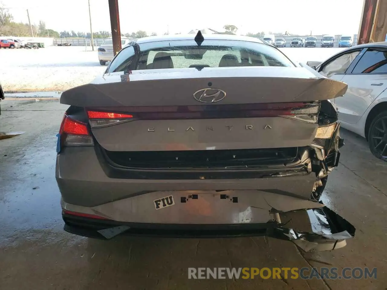 6 Фотография поврежденного автомобиля KMHLS4AG9NU367386 HYUNDAI ELANTRA 2022