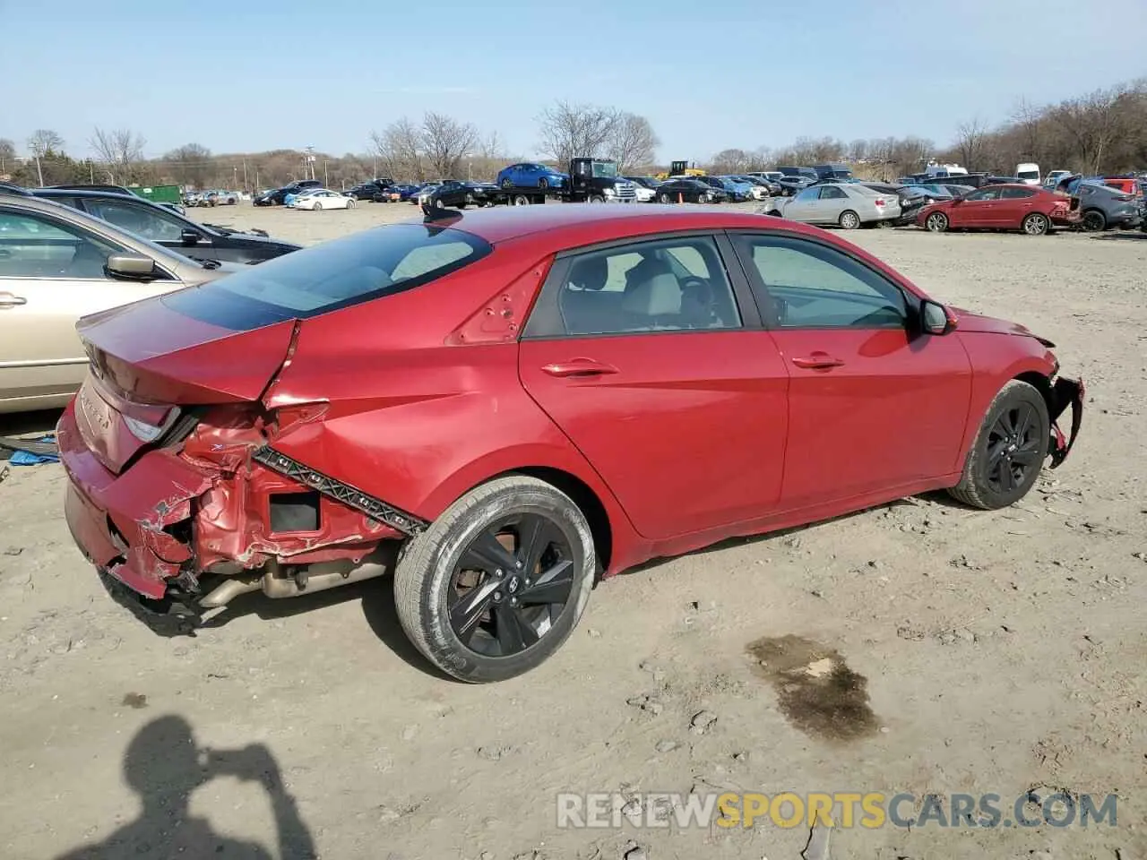 3 Фотография поврежденного автомобиля KMHLS4AGXNU218114 HYUNDAI ELANTRA 2022