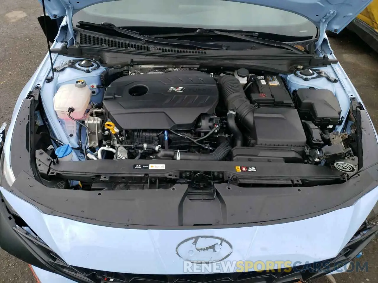 11 Photograph of a damaged car KMHLW4AK0NU005407 HYUNDAI ELANTRA 2022