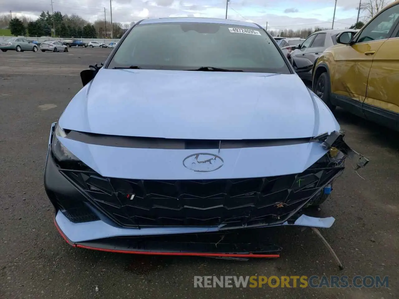 5 Photograph of a damaged car KMHLW4AK0NU005407 HYUNDAI ELANTRA 2022