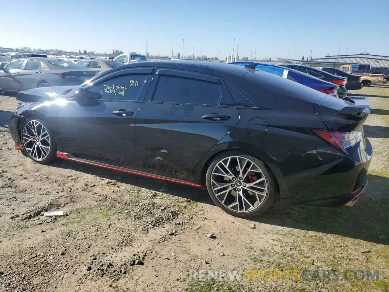 2 Photograph of a damaged car KMHLW4AK1NU003973 HYUNDAI ELANTRA 2022