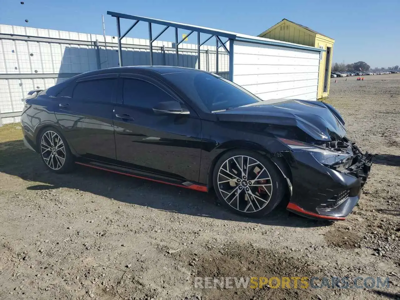 4 Photograph of a damaged car KMHLW4AK1NU003973 HYUNDAI ELANTRA 2022