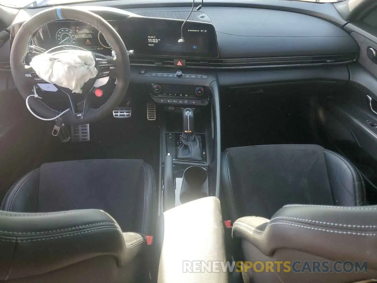 8 Photograph of a damaged car KMHLW4AK1NU003973 HYUNDAI ELANTRA 2022