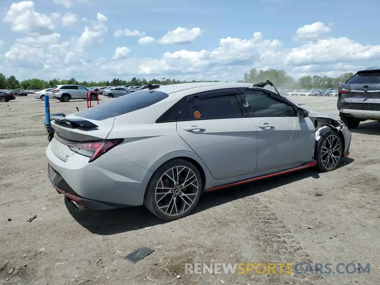3 Photograph of a damaged car KMHLW4AK3NU002940 HYUNDAI ELANTRA 2022