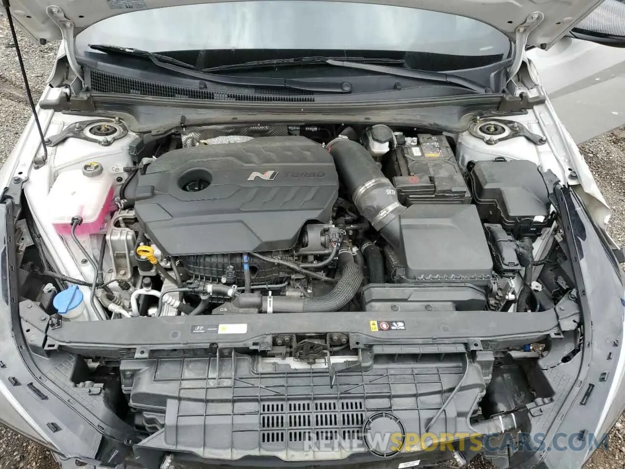11 Photograph of a damaged car KMHLW4AK4NU001568 HYUNDAI ELANTRA 2022