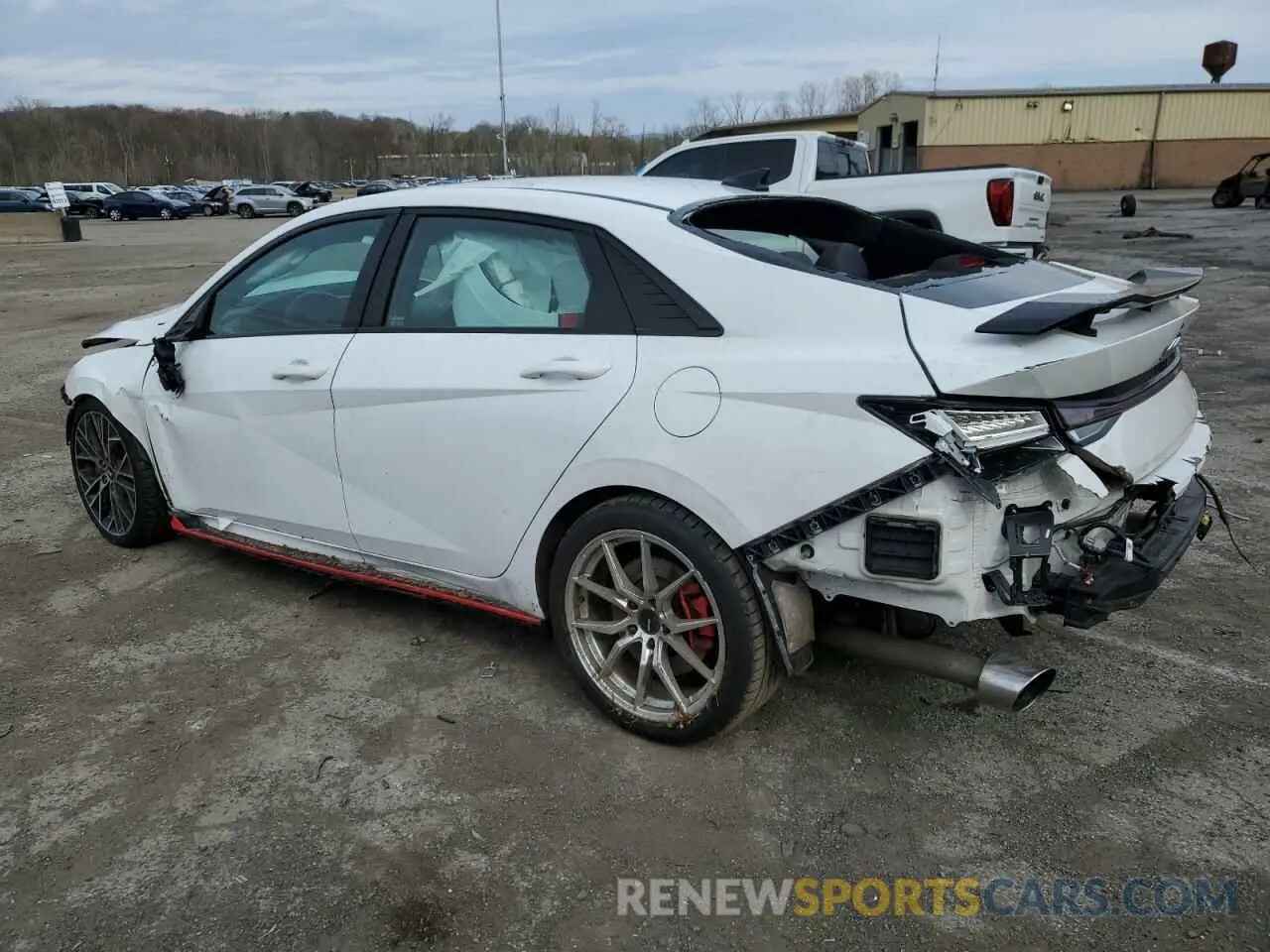 2 Фотография поврежденного автомобиля KMHLW4AK4NU001621 HYUNDAI ELANTRA 2022