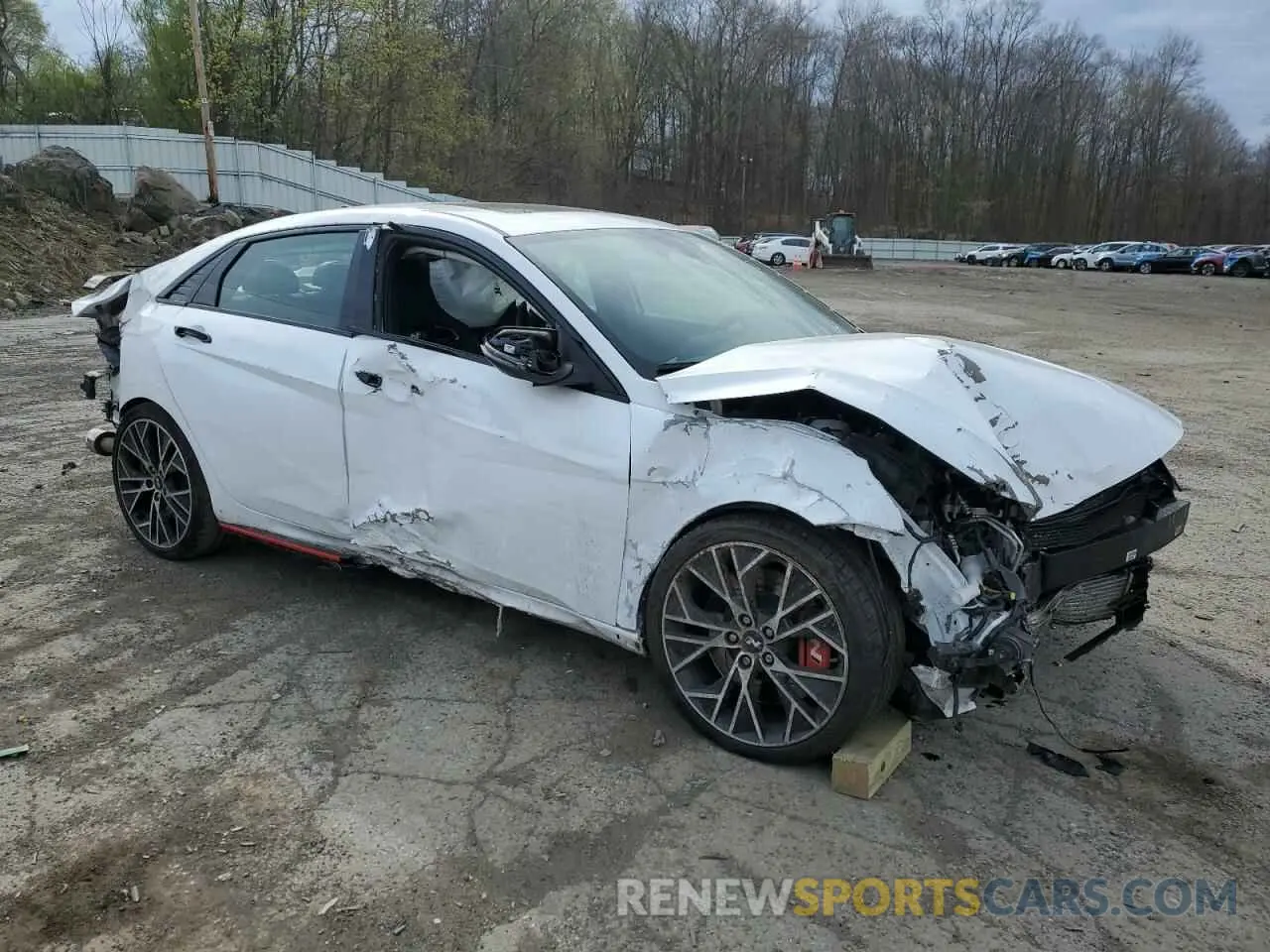 4 Фотография поврежденного автомобиля KMHLW4AK4NU001621 HYUNDAI ELANTRA 2022