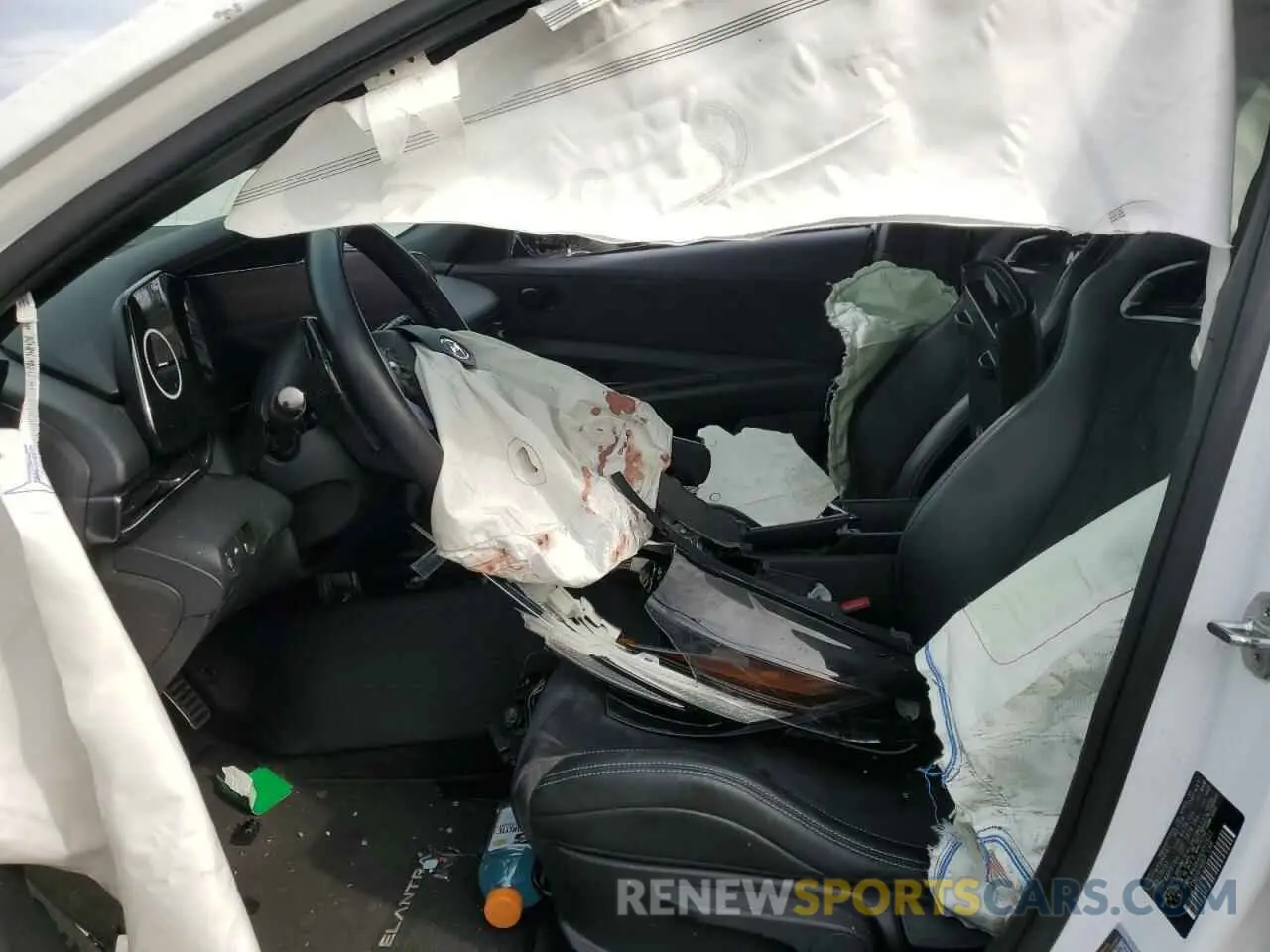 7 Фотография поврежденного автомобиля KMHLW4AK4NU001621 HYUNDAI ELANTRA 2022