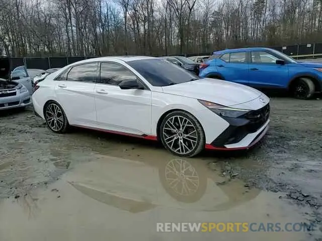 10 Фотография поврежденного автомобиля KMHLW4AK9NU001551 HYUNDAI ELANTRA 2022