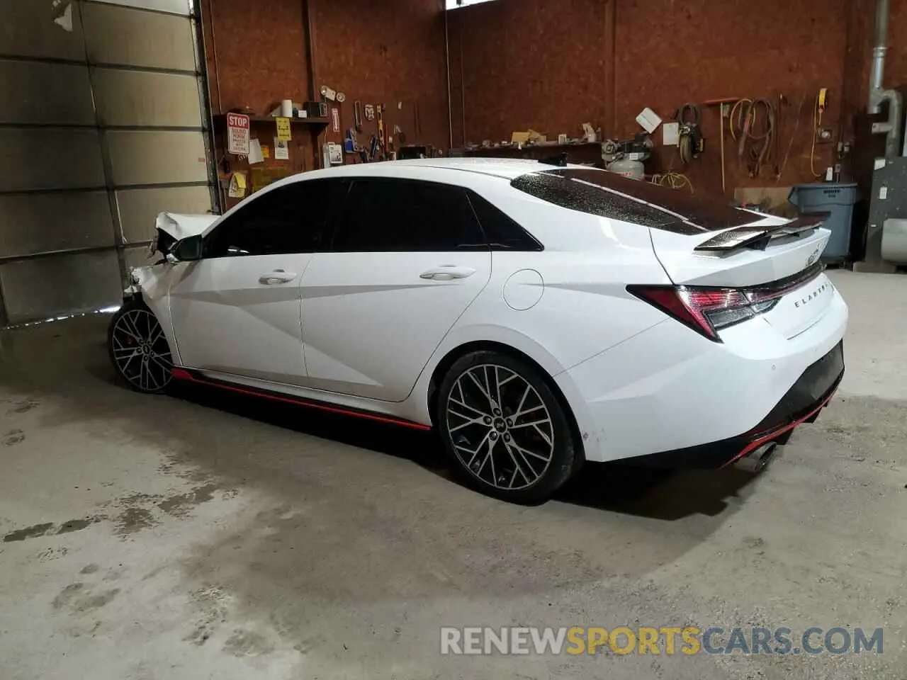 2 Фотография поврежденного автомобиля KMHLW4AK9NU006877 HYUNDAI ELANTRA 2022