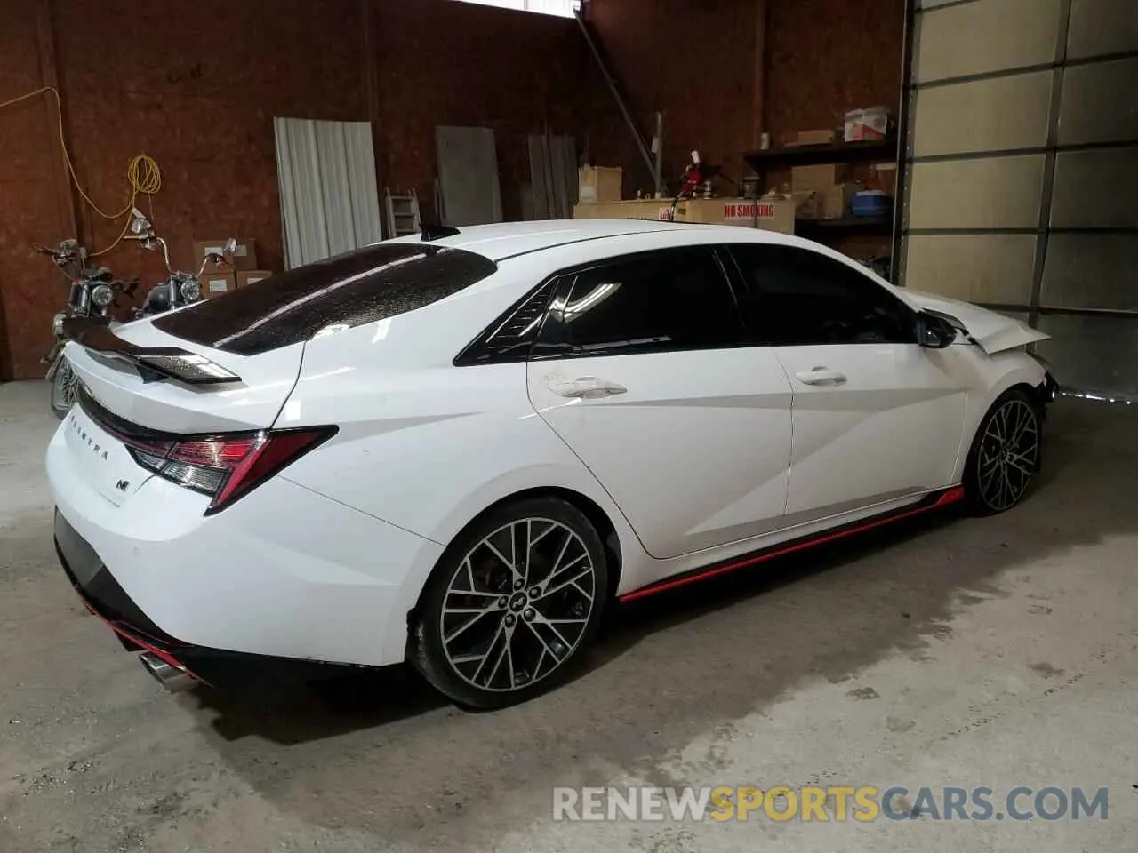 3 Фотография поврежденного автомобиля KMHLW4AK9NU006877 HYUNDAI ELANTRA 2022