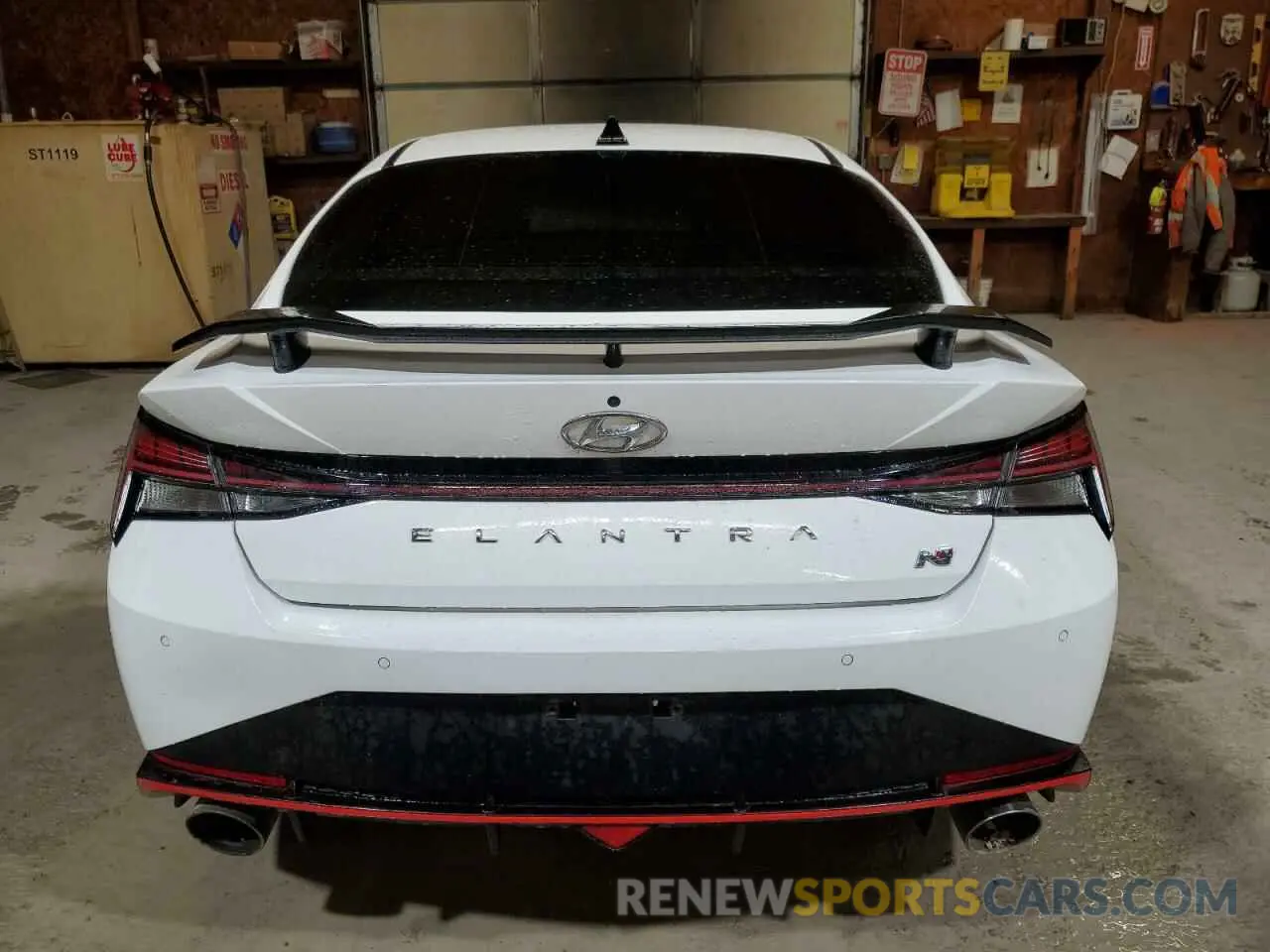 6 Фотография поврежденного автомобиля KMHLW4AK9NU006877 HYUNDAI ELANTRA 2022