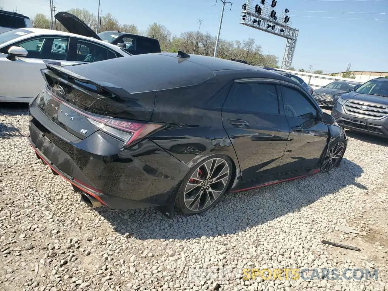 3 Photograph of a damaged car KMHLW4AK9NU008872 HYUNDAI ELANTRA 2022