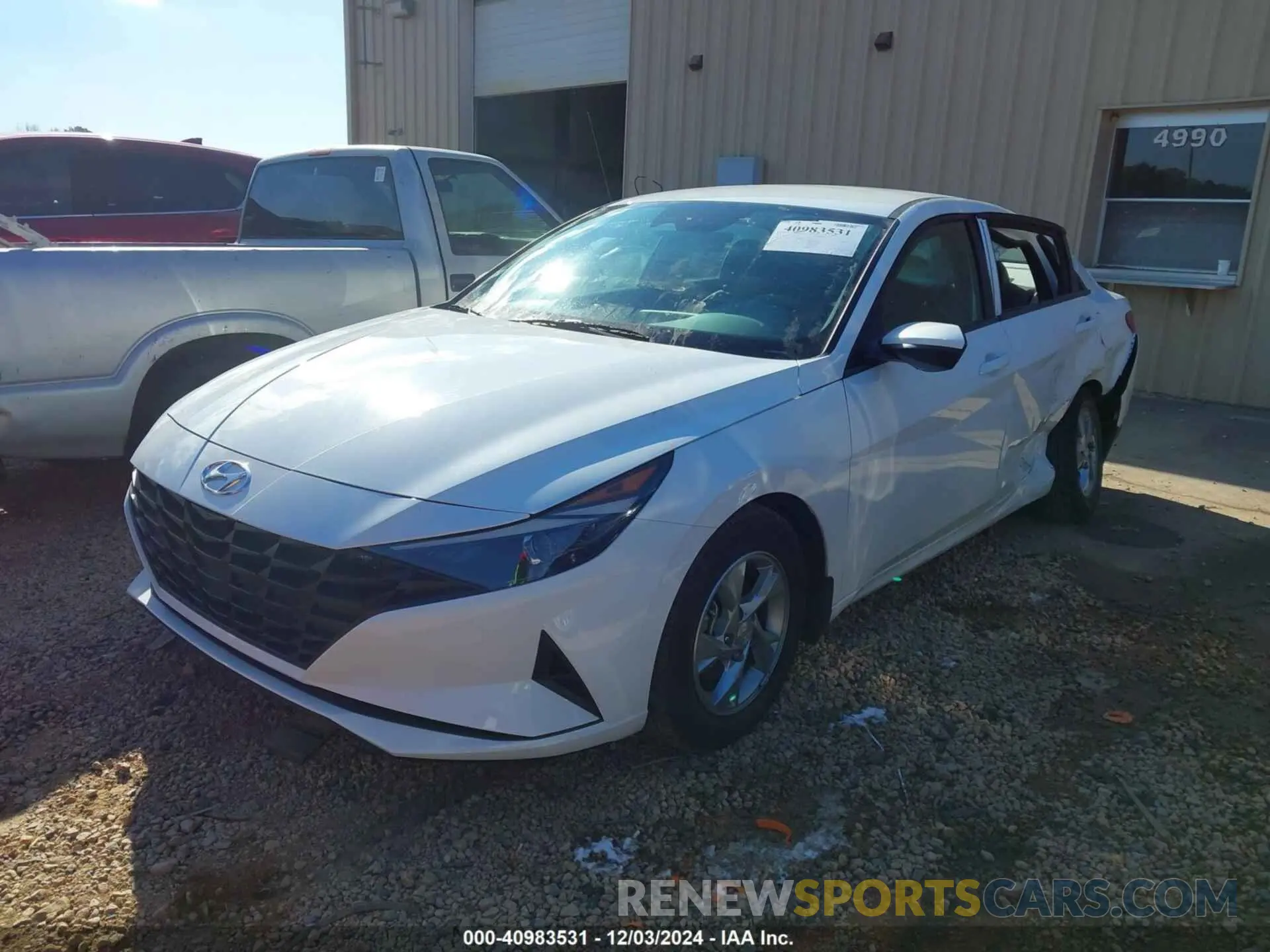2 Фотография поврежденного автомобиля 5NPLL4AG1PH112407 HYUNDAI ELANTRA 2023