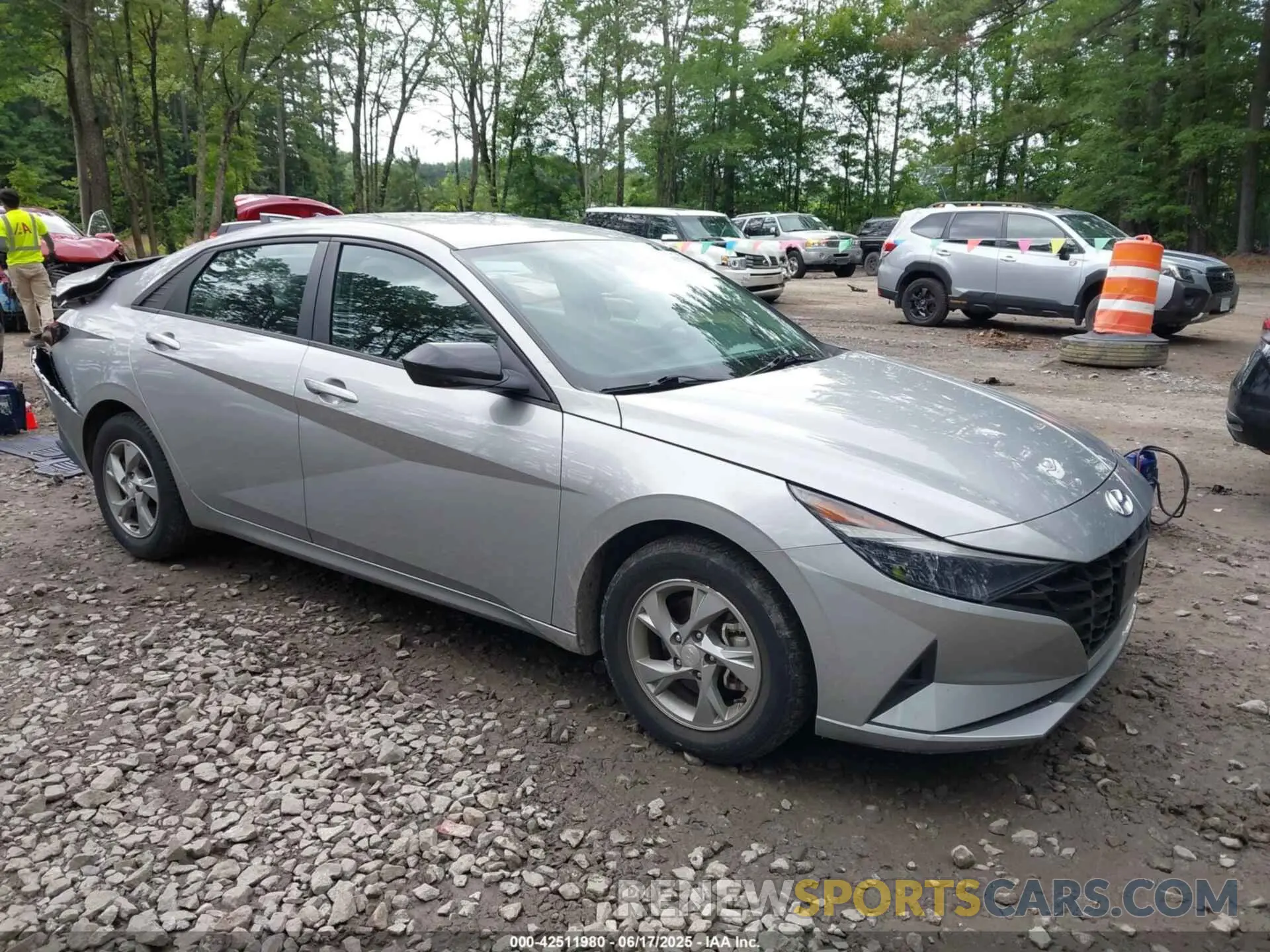 1 Photograph of a damaged car 5NPLL4AG2PH100055 HYUNDAI ELANTRA 2023