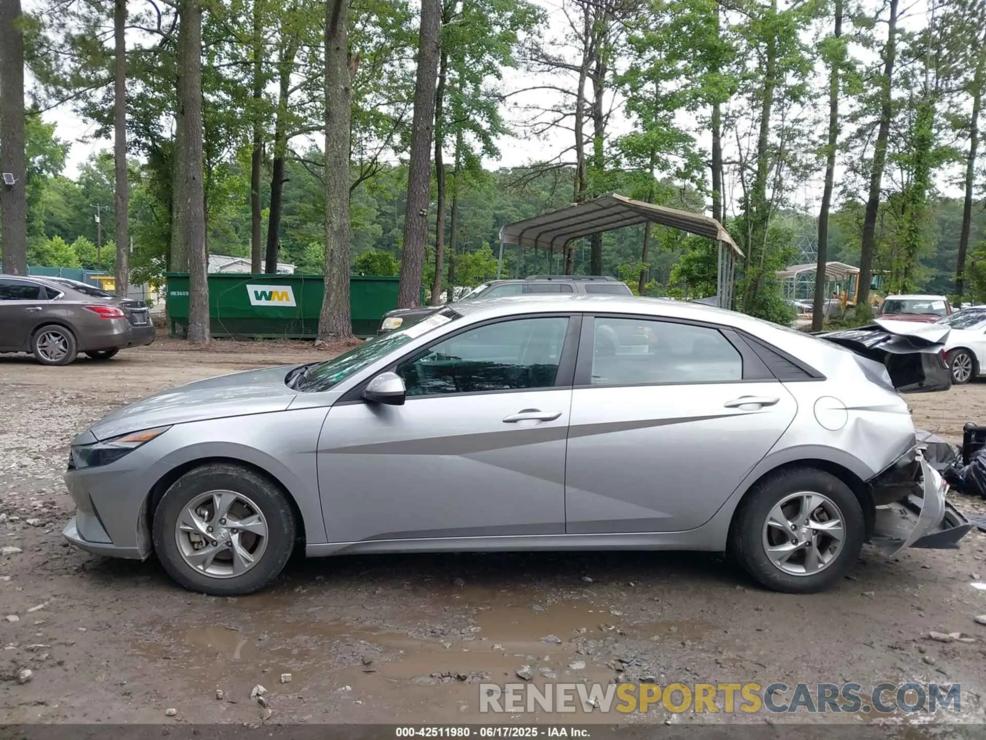 14 Photograph of a damaged car 5NPLL4AG2PH100055 HYUNDAI ELANTRA 2023