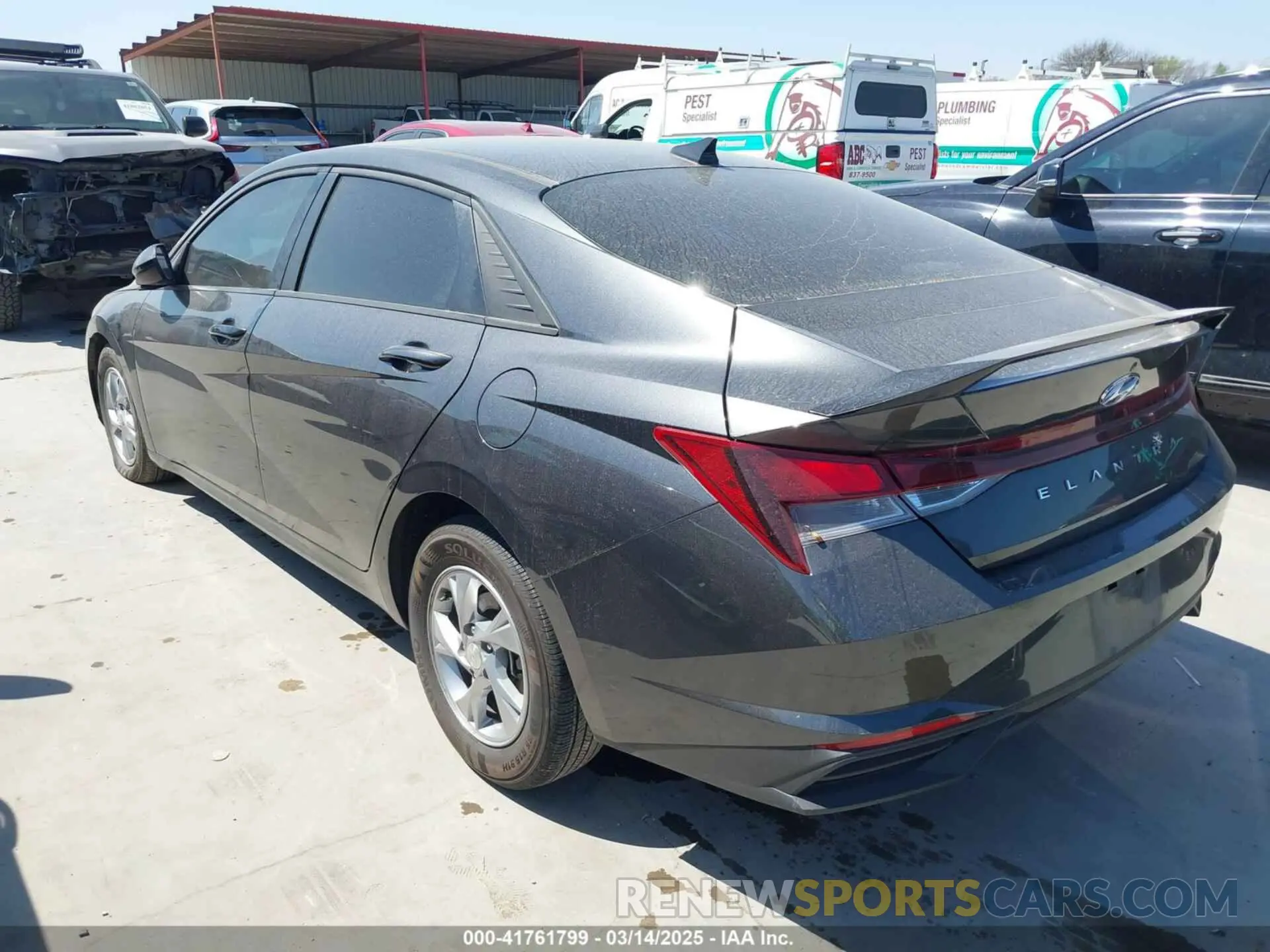 3 Фотография поврежденного автомобиля 5NPLL4AG2PH110018 HYUNDAI ELANTRA 2023