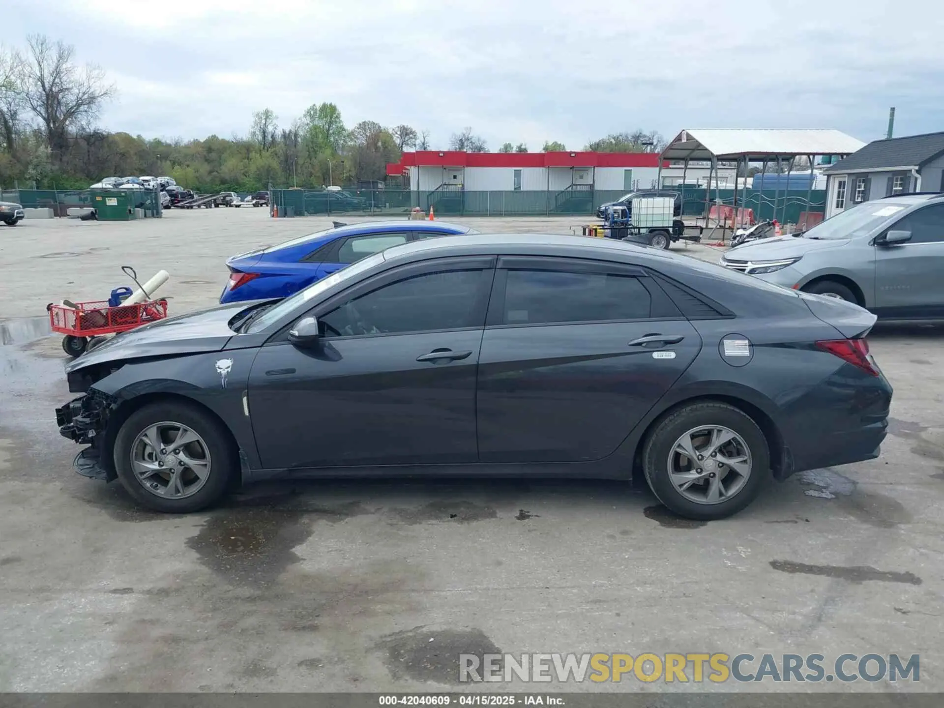 15 Photograph of a damaged car 5NPLL4AG4PH113342 HYUNDAI ELANTRA 2023