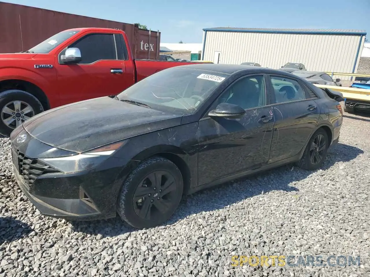 1 Photograph of a damaged car 5NPLM4AG0PH103453 HYUNDAI ELANTRA 2023