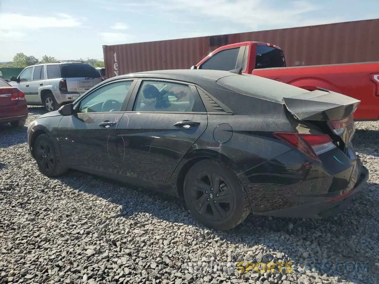 2 Photograph of a damaged car 5NPLM4AG0PH103453 HYUNDAI ELANTRA 2023