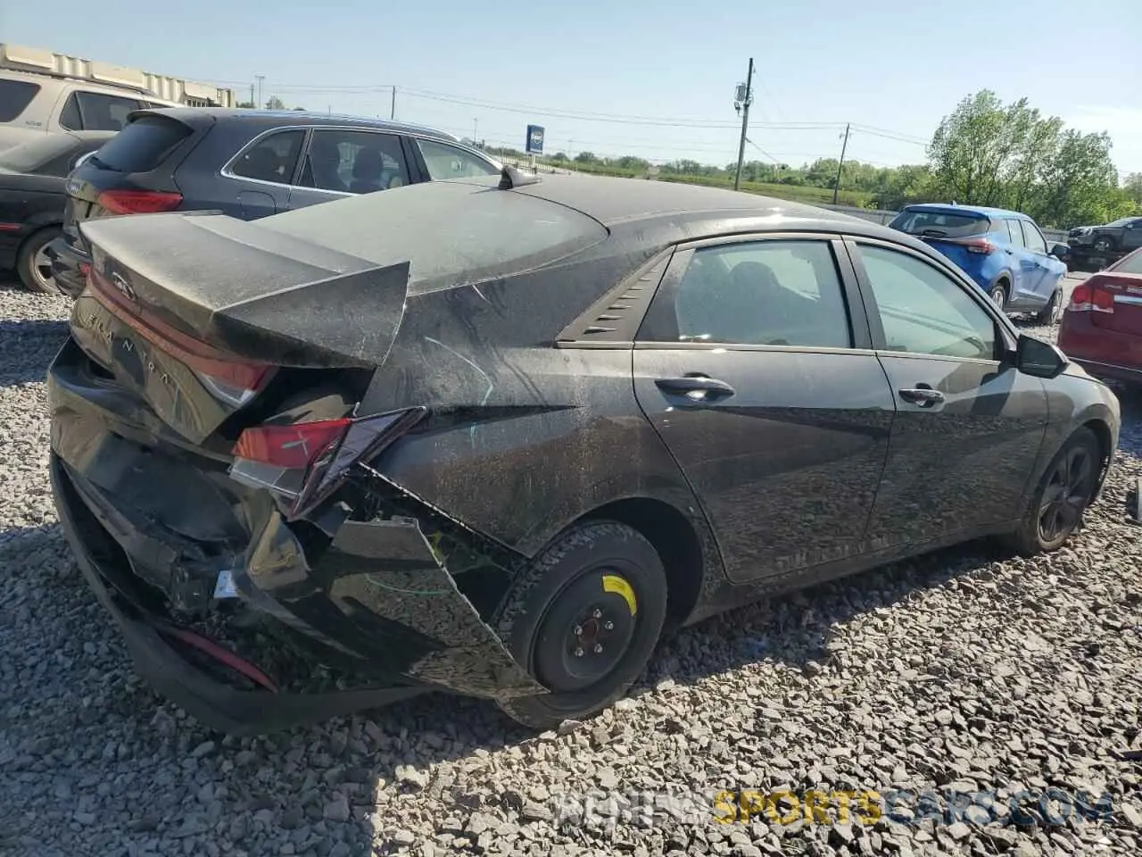 3 Photograph of a damaged car 5NPLM4AG0PH103453 HYUNDAI ELANTRA 2023