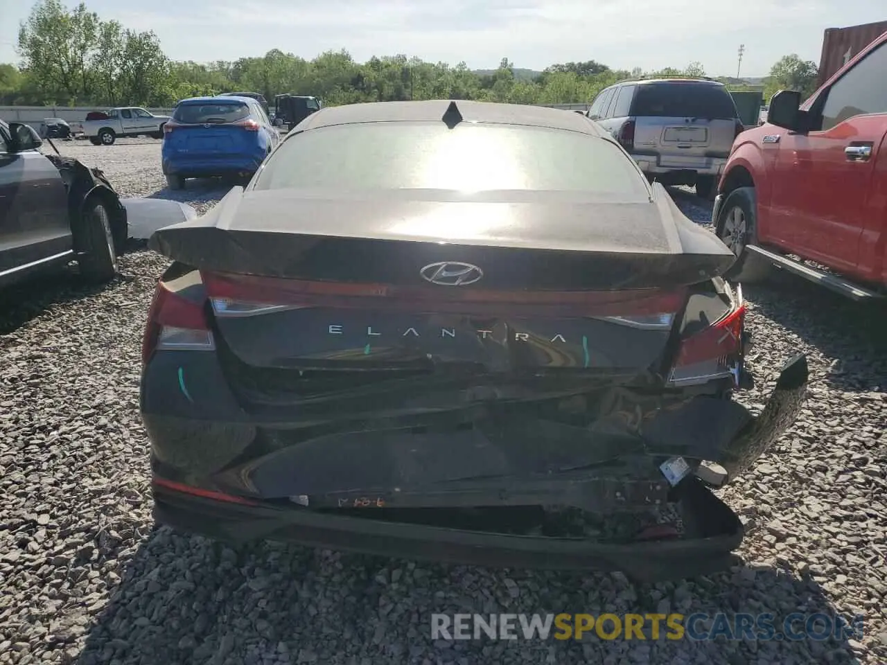 6 Photograph of a damaged car 5NPLM4AG0PH103453 HYUNDAI ELANTRA 2023